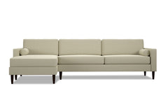 Samson 2pc Sectional Sofa :: Leg Finish: Espresso / Configuration: LAF - Chaise on the Left