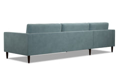 Samson 2pc Sectional Sofa :: Leg Finish: Espresso / Configuration: LAF - Chaise on the Left