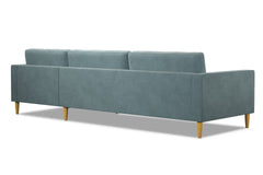 Samson 2pc Sectional Sofa :: Leg Finish: Natural / Configuration: RAF - Chaise on the Right