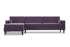 Samson 2pc Sectional Sofa :: Leg Finish: Espresso / Configuration: LAF - Chaise on the Left