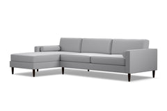 Samson 2pc Sectional Sofa :: Leg Finish: Espresso / Configuration: LAF - Chaise on the Left