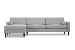 Samson 2pc Sectional Sofa :: Leg Finish: Espresso / Configuration: LAF - Chaise on the Left