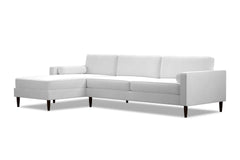 Samson 2pc Sectional Sofa :: Leg Finish: Espresso / Configuration: LAF - Chaise on the Left