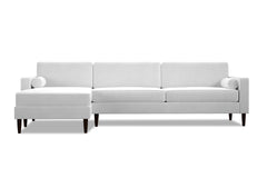 Samson 2pc Sectional Sofa :: Leg Finish: Espresso / Configuration: LAF - Chaise on the Left