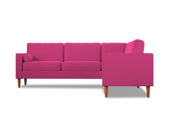 Samson 2pc L-Sectional Sofa :: Leg Finish: Pecan