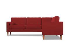 Samson 2pc L-Sectional Sofa :: Leg Finish: Pecan