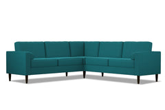Samson 2pc L-Sectional Sofa :: Leg Finish: Espresso