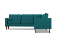 Samson 2pc L-Sectional Sofa :: Leg Finish: Pecan