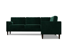 Samson 2pc L-Sectional Sofa :: Leg Finish: Espresso