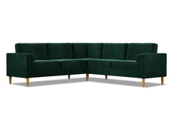 Samson 2pc L-Sectional Sofa :: Leg Finish: Natural