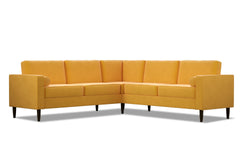 Samson 2pc L-Sectional Sofa :: Leg Finish: Espresso