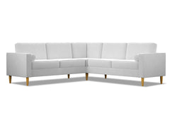 Samson 2pc L-Sectional Sofa :: Leg Finish: Natural