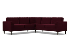 Samson 2pc L-Sectional Sofa :: Leg Finish: Espresso