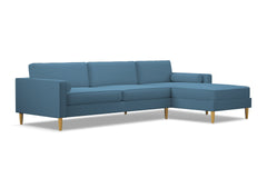 Samson 2pc Sectional Sofa :: Leg Finish: Natural / Configuration: RAF - Chaise on the Right