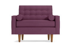 Saturn Chair :: Leg Finish: Pecan