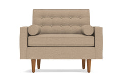 Saturn Chair :: Leg Finish: Pecan
