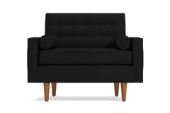 Saturn Chair :: Leg Finish: Pecan