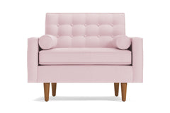 Saturn Chair :: Leg Finish: Pecan