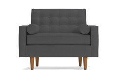 Saturn Chair :: Leg Finish: Pecan