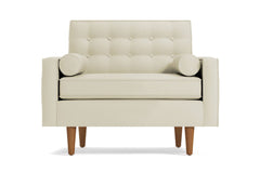 Saturn Chair :: Leg Finish: Pecan