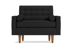 Saturn Chair :: Leg Finish: Pecan