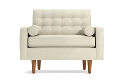 Saturn Chair :: Leg Finish: Pecan