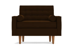 Saturn Chair :: Leg Finish: Pecan