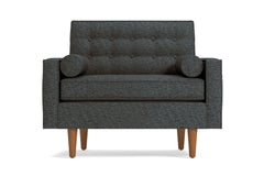 Saturn Chair :: Leg Finish: Pecan