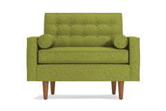 Saturn Chair :: Leg Finish: Pecan