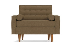 Saturn Chair :: Leg Finish: Pecan