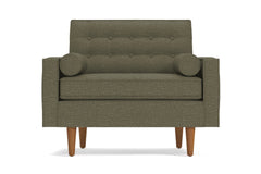 Saturn Chair :: Leg Finish: Pecan