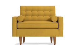 Saturn Chair :: Leg Finish: Pecan