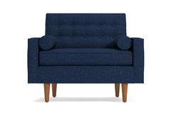 Saturn Chair :: Leg Finish: Pecan