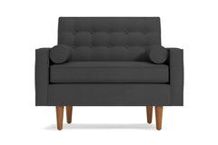 Saturn Chair :: Leg Finish: Pecan