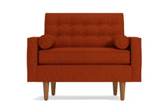 Saturn Chair :: Leg Finish: Pecan
