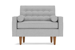 Saturn Chair :: Leg Finish: Pecan