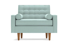 Saturn Chair :: Leg Finish: Pecan