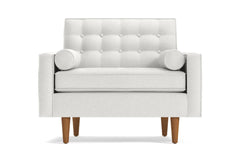 Saturn Chair :: Leg Finish: Pecan