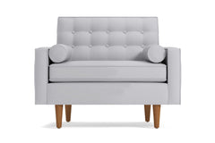 Saturn Chair :: Leg Finish: Pecan