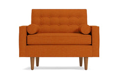 Saturn Chair :: Leg Finish: Pecan