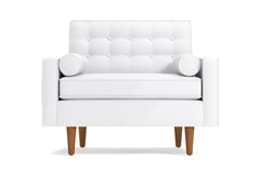 Saturn Chair :: Leg Finish: Pecan