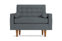 Saturn Chair :: Leg Finish: Pecan