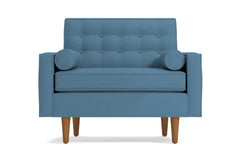 Saturn Chair :: Leg Finish: Pecan
