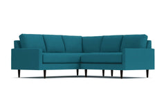 Scott 2pc L-Sectional Sofa :: Leg Finish: Espresso