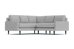 Scott 2pc L-Sectional Sofa :: Leg Finish: Espresso