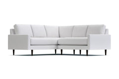 Scott 2pc L-Sectional Sofa :: Leg Finish: Espresso