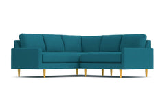 Scott 2pc L-Sectional Sofa :: Leg Finish: Natural
