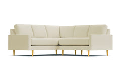 Scott 2pc L-Sectional Sofa :: Leg Finish: Natural