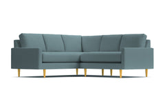 Scott 2pc L-Sectional Sofa :: Leg Finish: Natural
