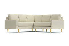 Scott 2pc L-Sectional Sofa :: Leg Finish: Natural